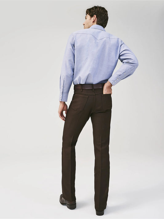 WRANCHER BOOTS JEANS WRANGLER BROWN