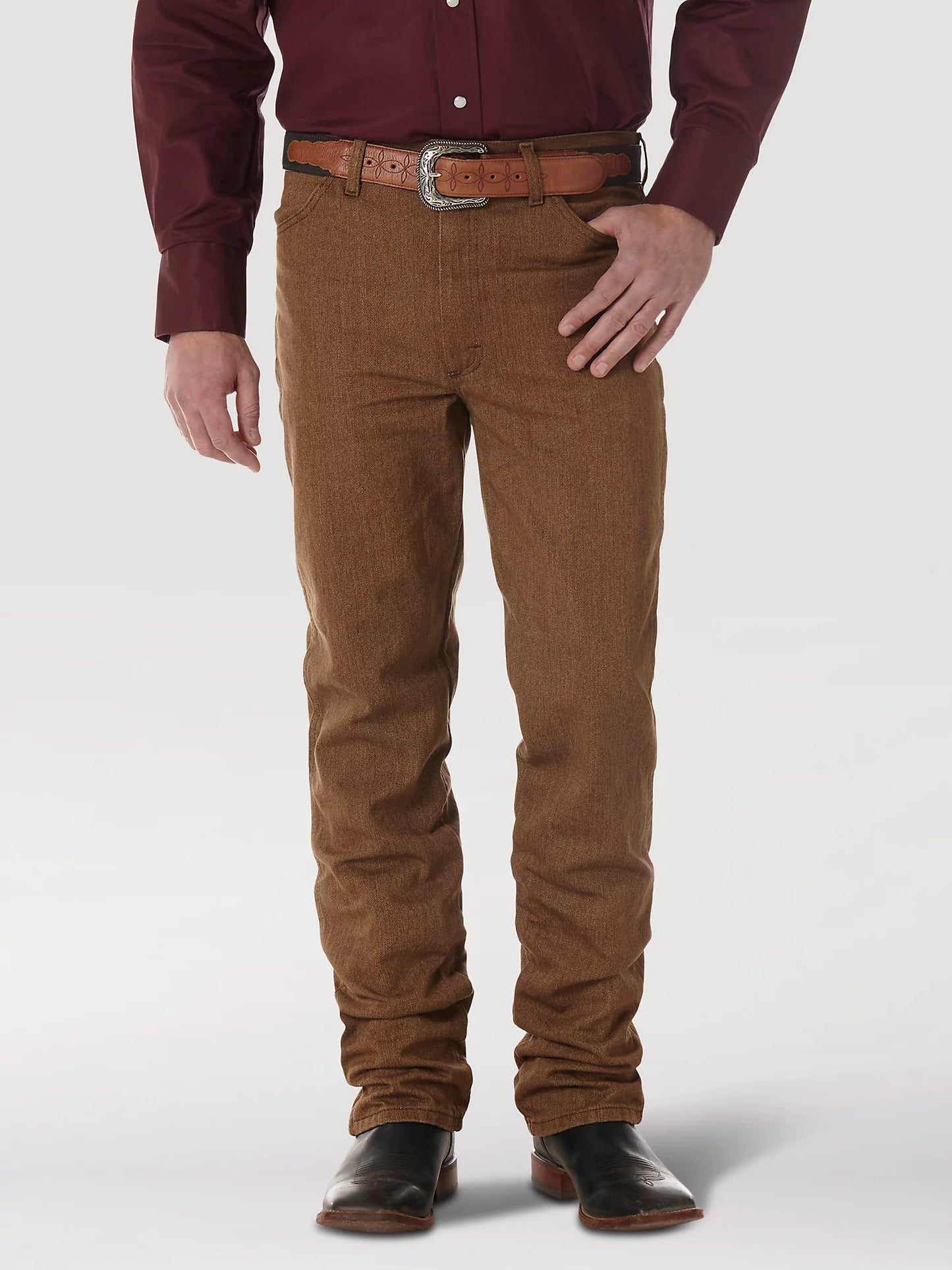 Wrangler® Cowboy Cut® Men's Slim Fit Jean Whiskey Color