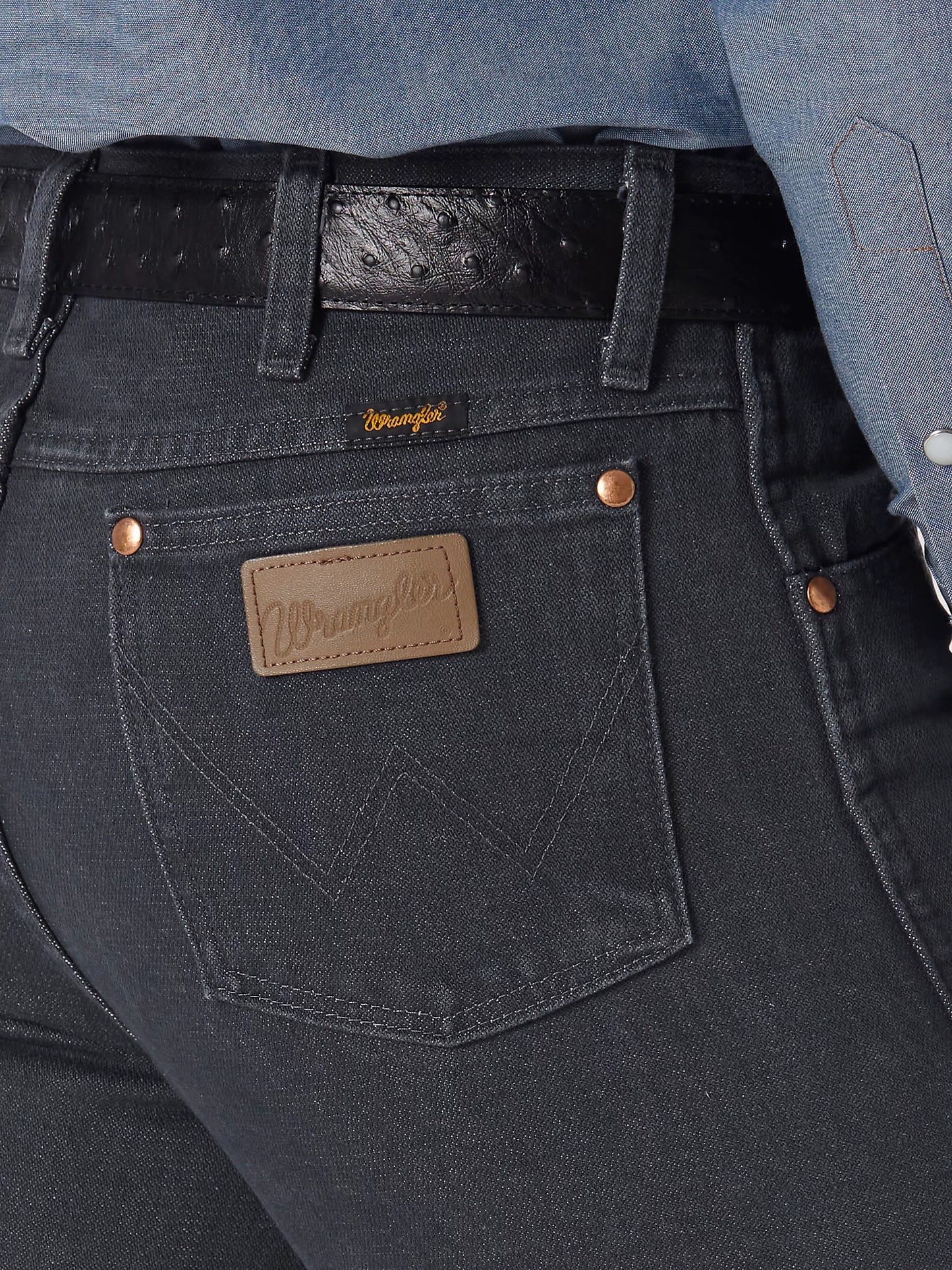 Wrangler® Cowboy Cut® Men's Slim Fit Jean CHARCOAL GRAY