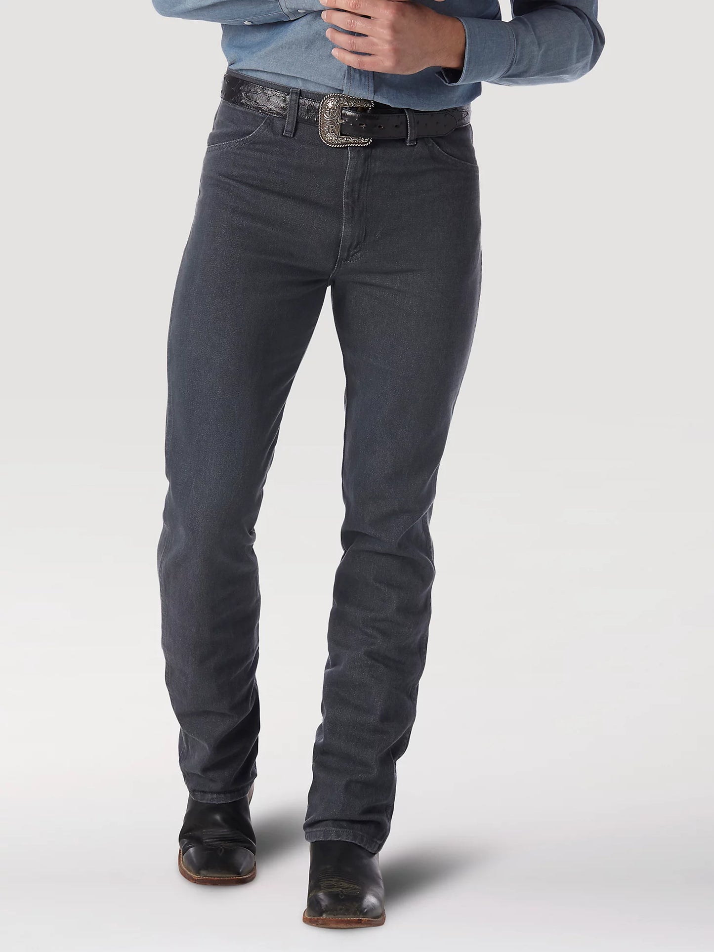 Wrangler® Cowboy Cut® Men's Slim Fit Jean CHARCOAL GRAY
