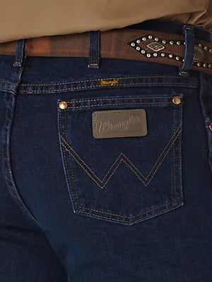 WRANGLER Men's Cowboy Cut Slim Fit Dark Stone Jean