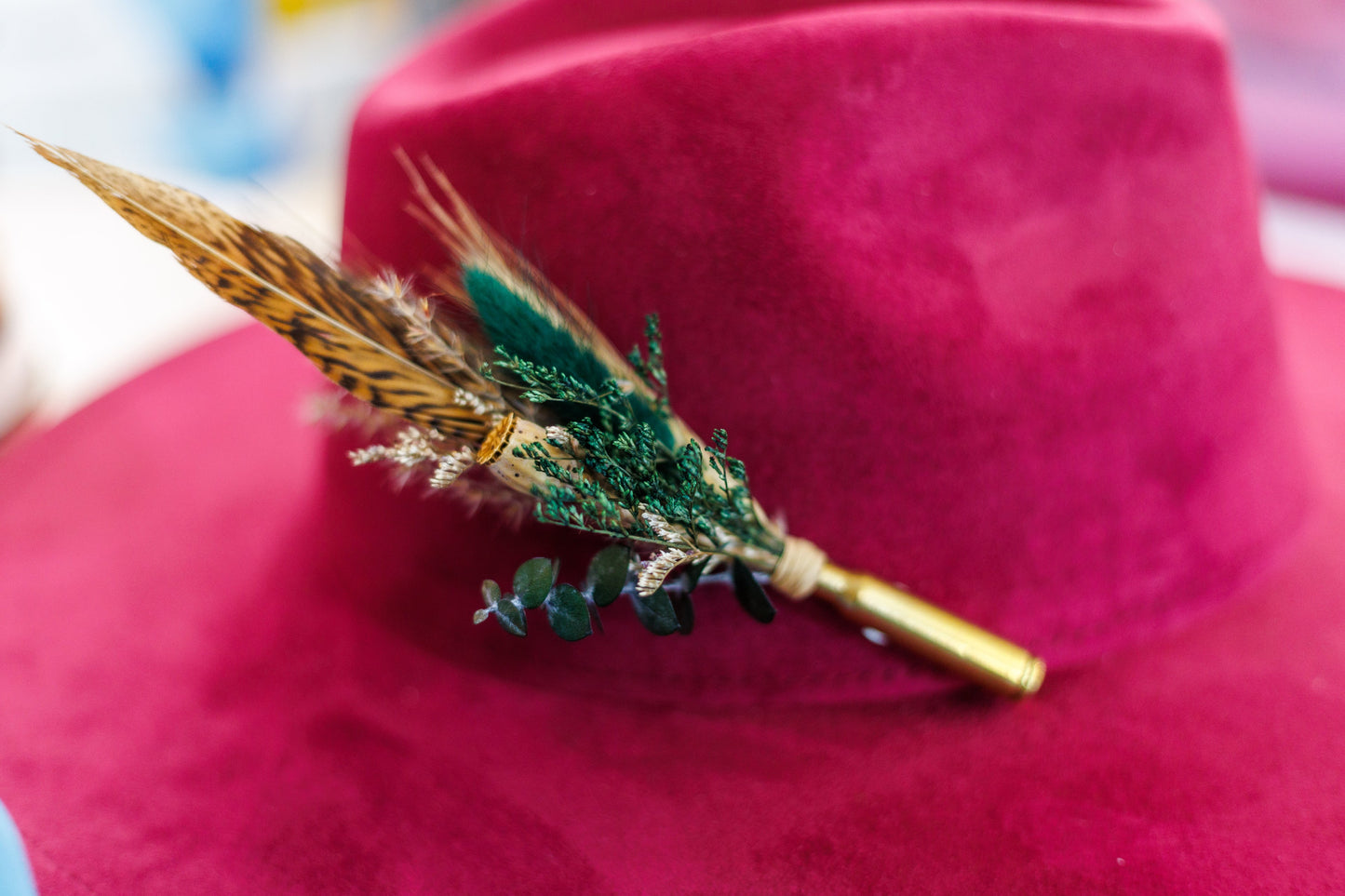 FLORAL FLAIR FOR EVERY BRIM..HANDMADE
