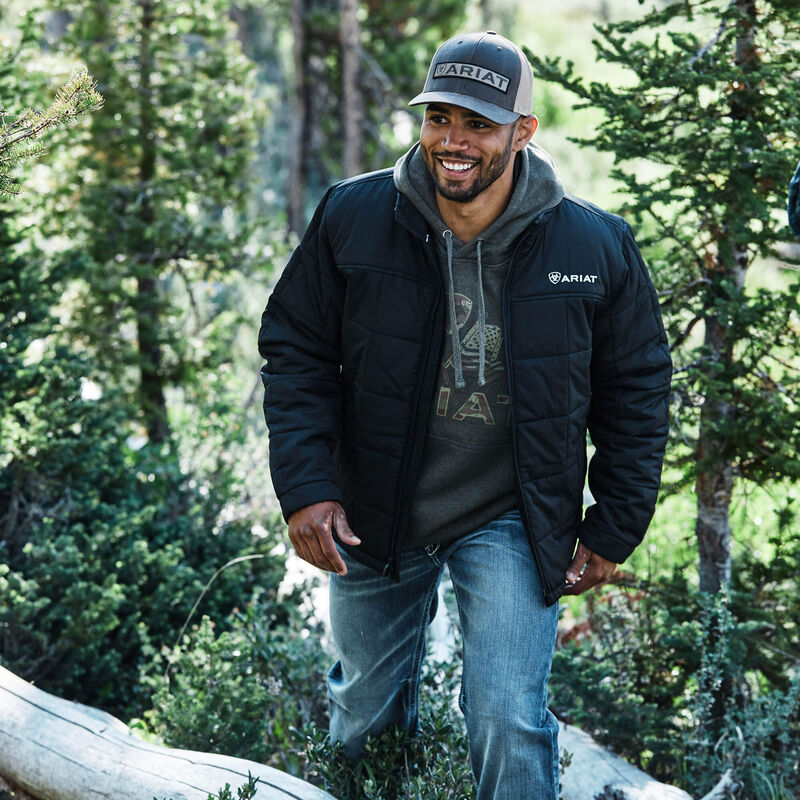 ARIAT MEN’S CIRCUS INSULATED JACKET BLACK