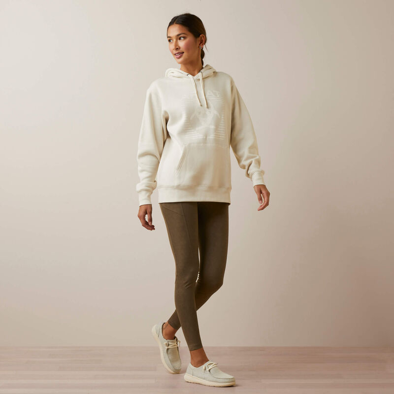 ARIAT WOMENS REAL FADING LINES HOODIE