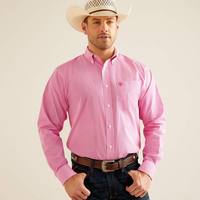 Wrinkle Free Oden Classic Fit Shirt