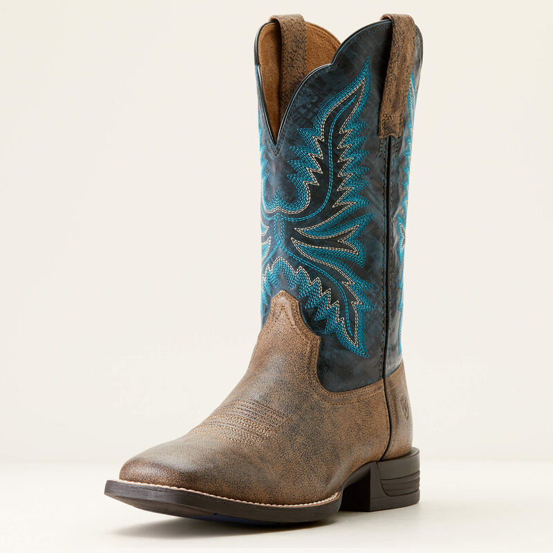 Ariat Men's Brush Creek Performance Western Boots - Broad Square Toe Ariat Men's Brush Creek Performance Western Boots - Broad Square Toe