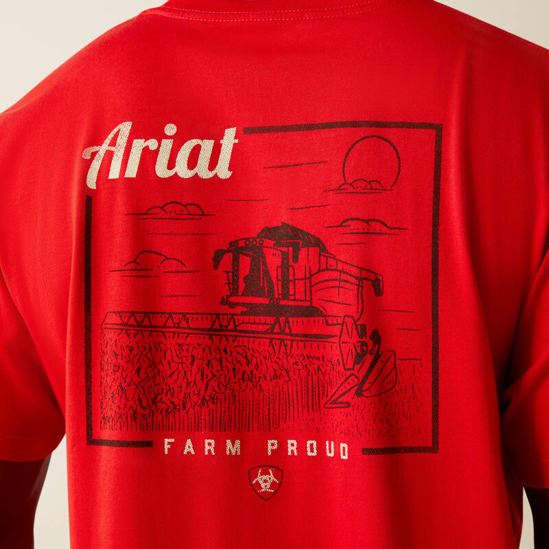 Men's Ariat Proud Farmers Short Sleeve T-Shirt