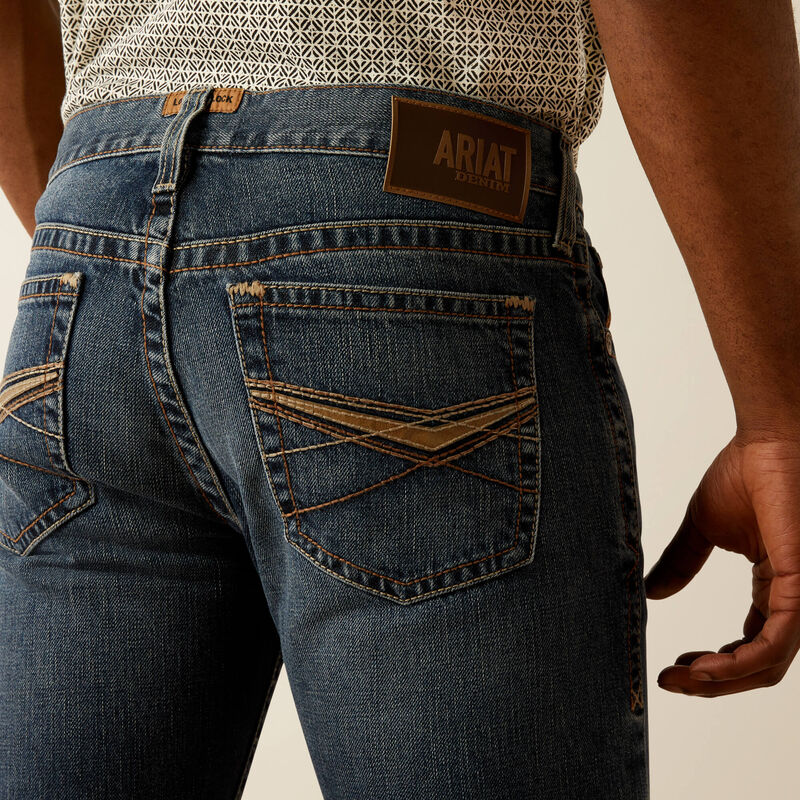 ARIAT Men's M7 Handley Straight Cut Jean Color Keystone