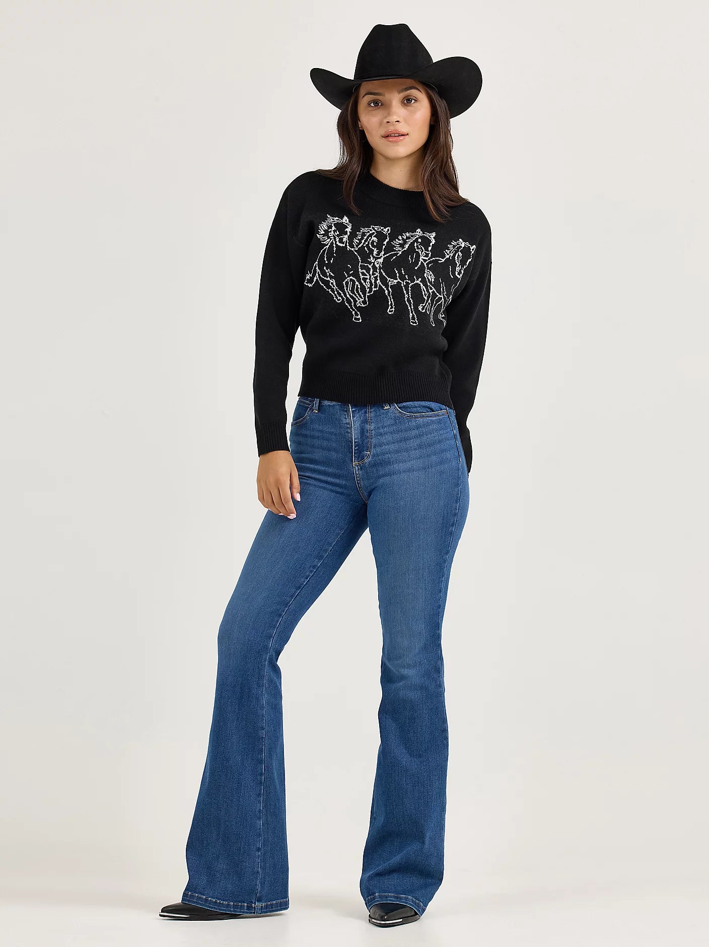 Women's Wrangler Bespoke High Rise Flare Jean