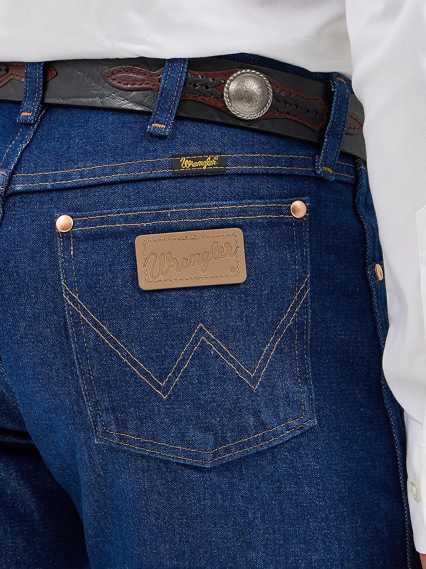 WRANGLER Men's Pro Rodeo Original Fit Cowboy Cut Indigo Jeans