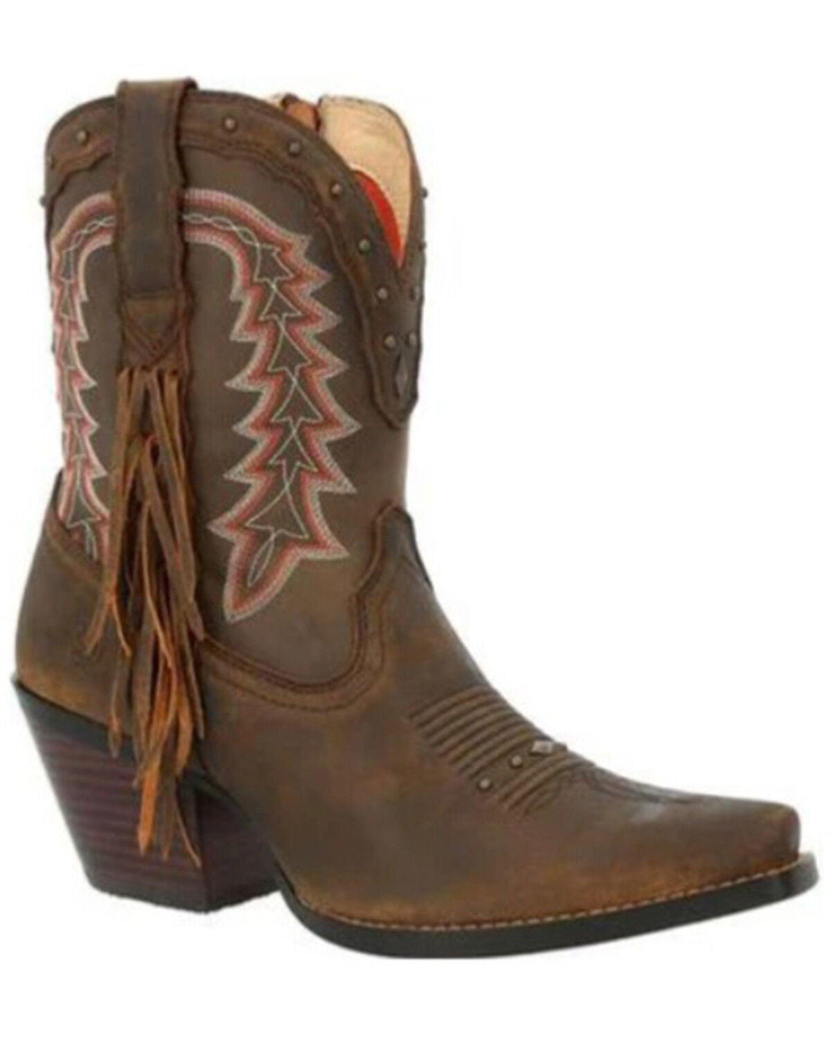 Durango® Women's Roasted Pecan Bootie Western Boot