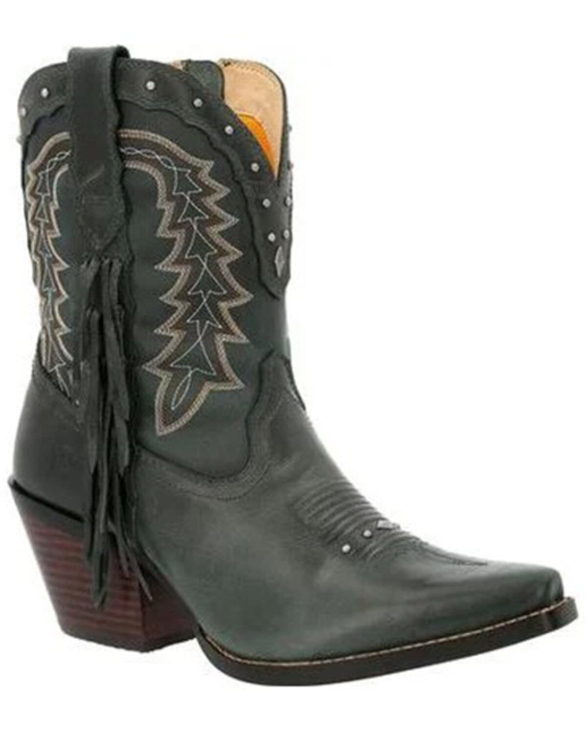 Durango Women's Green Crush Fashion Booties Snip Toe