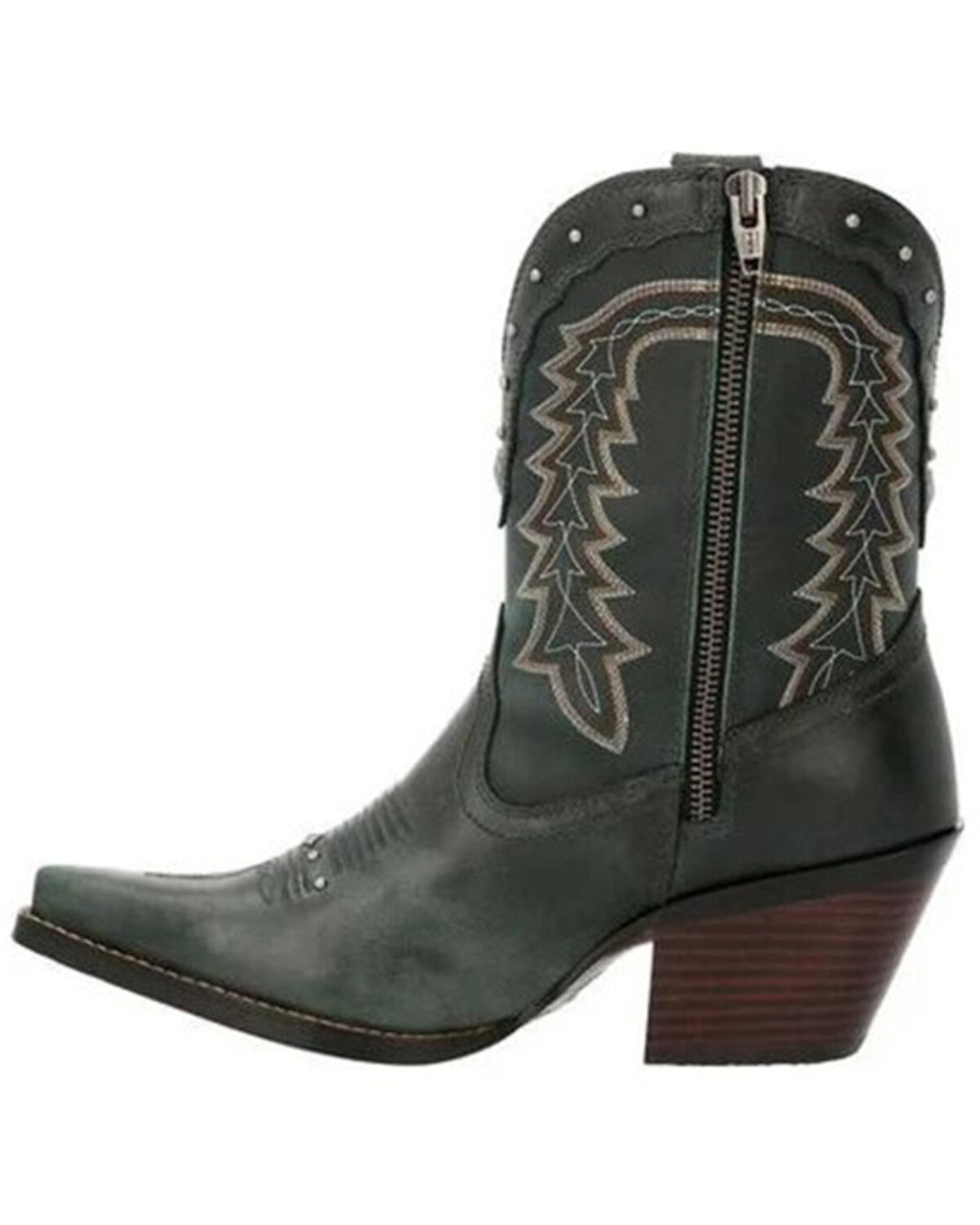 Durango Women's Green Crush Fashion Booties Snip Toe