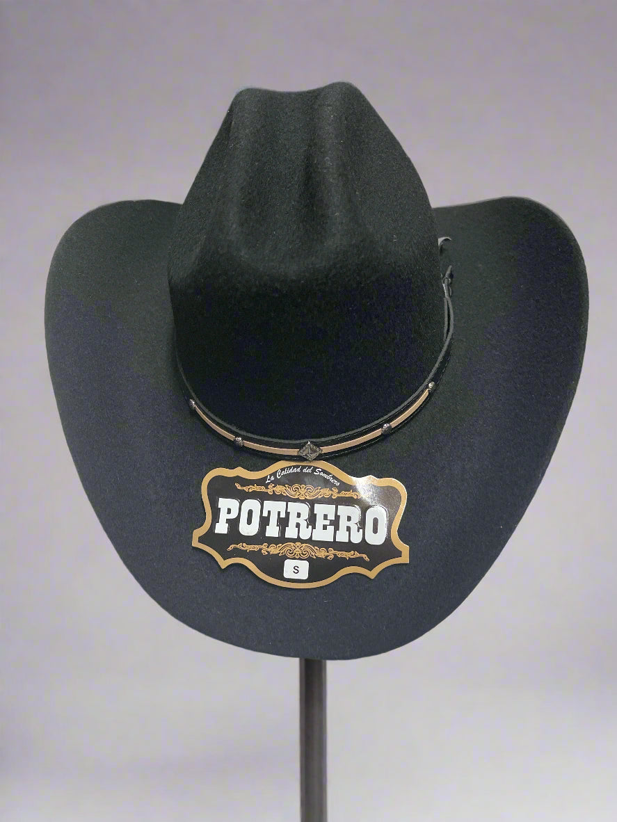 KIDS HATS ELASTIC MALVORO POTRERO BLACK 00059