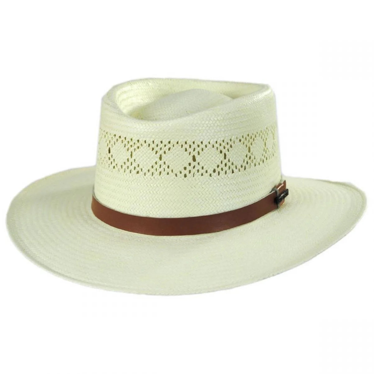 STETSON Men's Brentwood Shantung Straw Hat