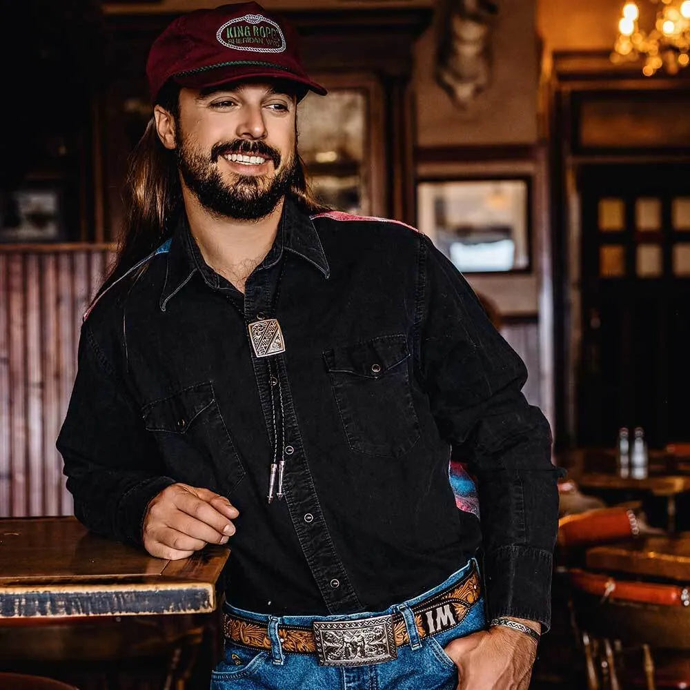MONTANA Four Winds Buckle with Buffalo Skull