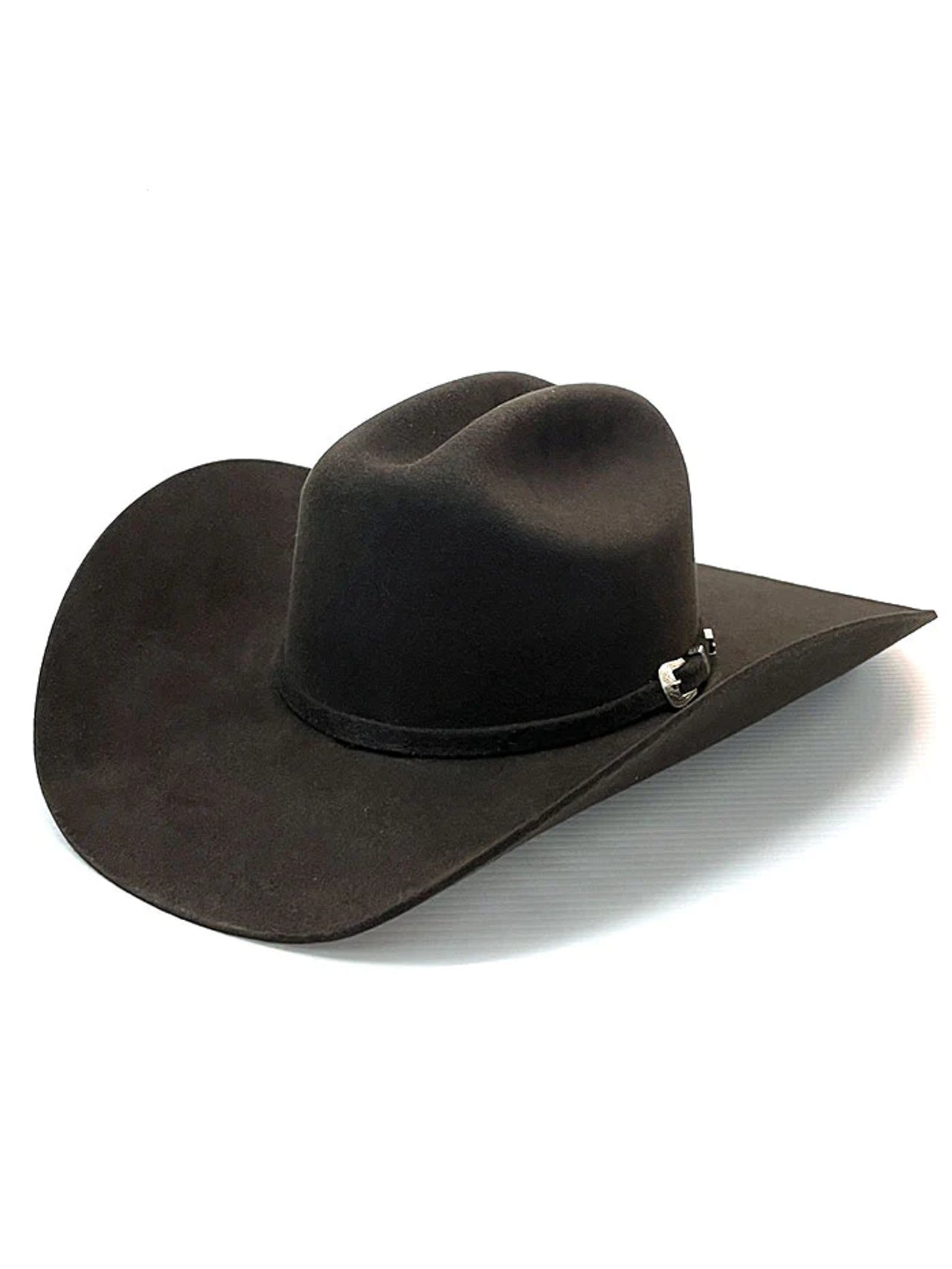 JUSTIN 6X Bent Rail Dylan Chocolate Felt Hat