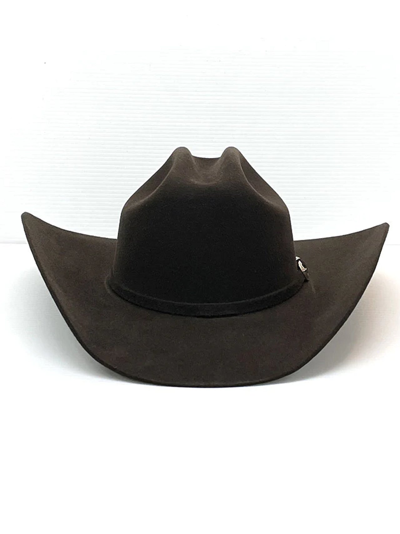 JUSTIN 6X Bent Rail Dylan Chocolate Felt Hat