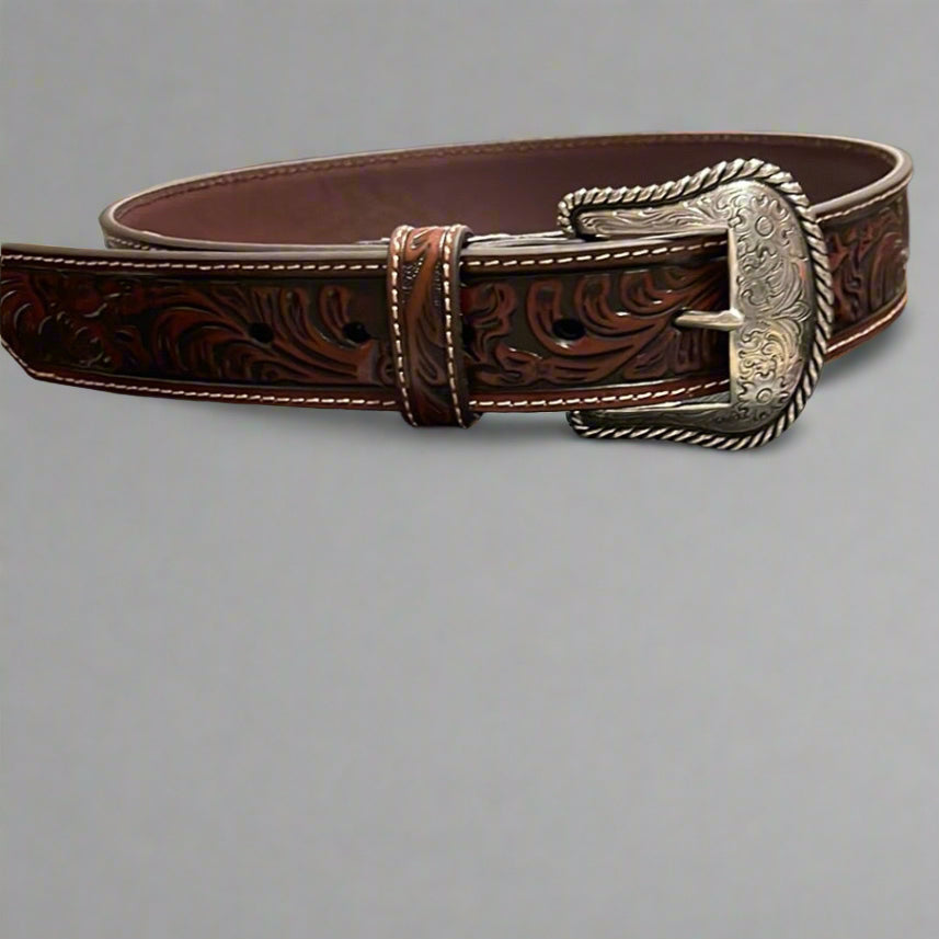 Nocona Tooled Leather Belt N2446008