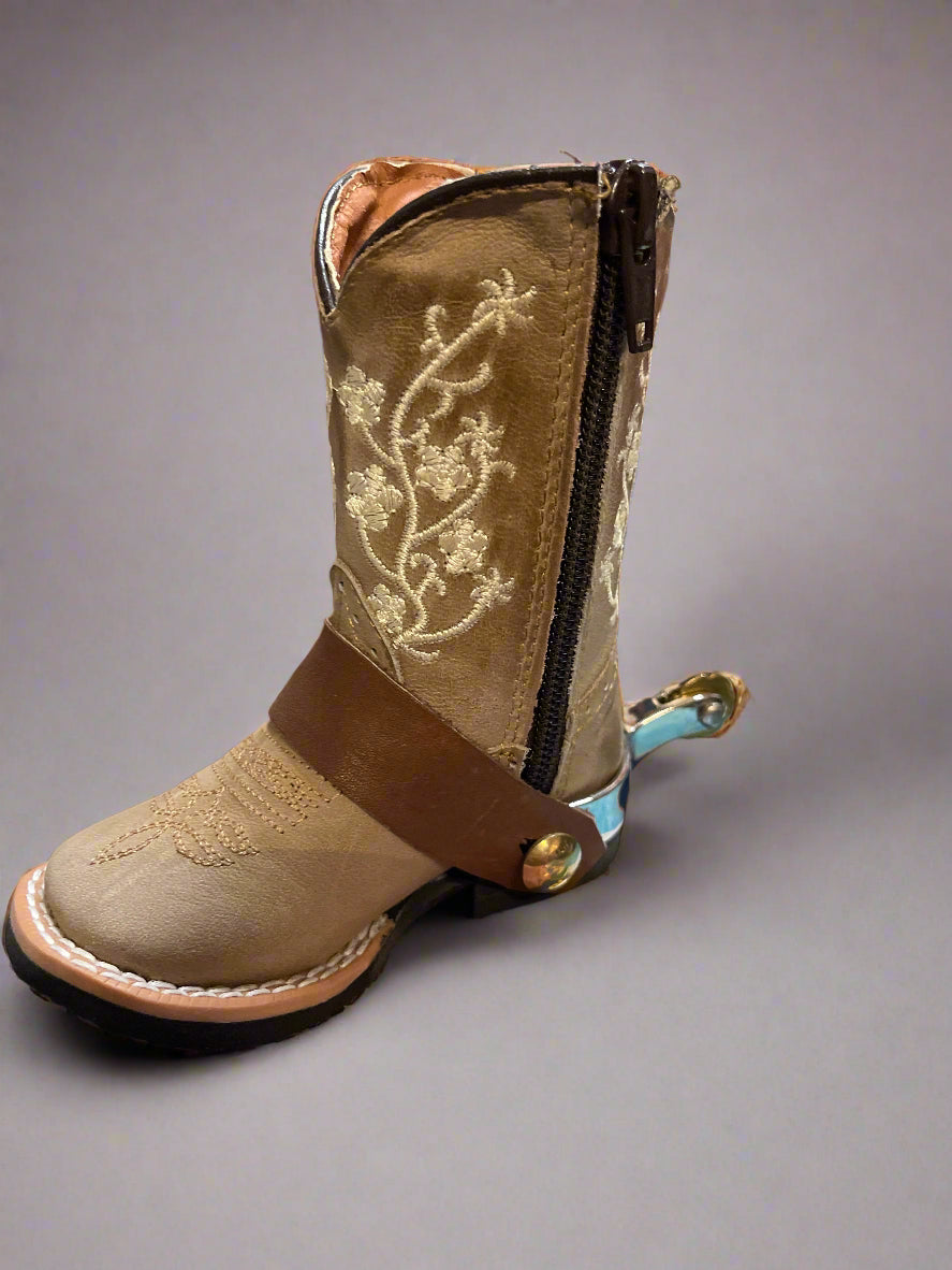 INFANTS TURIN CR BROWN 300 ZIPPER R/SOLE TMI200759