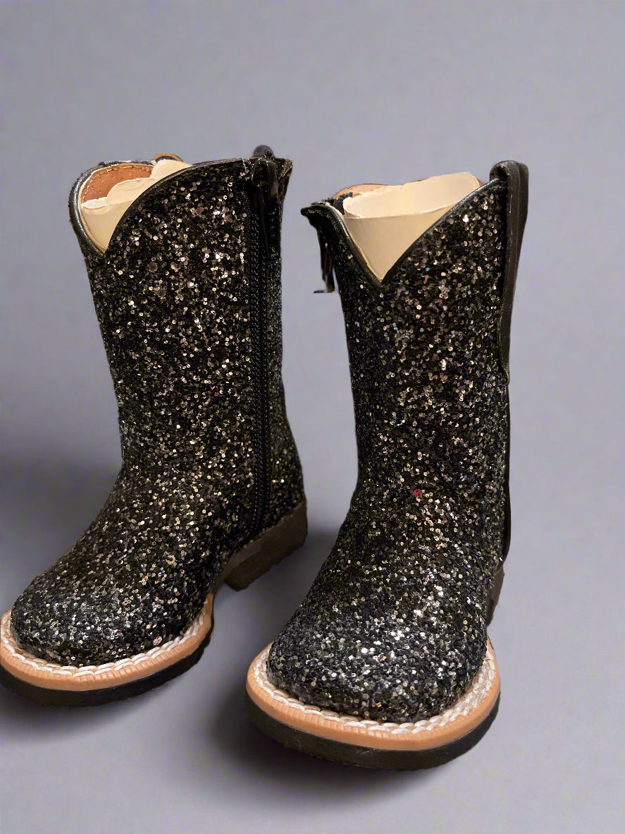 INFANTS BLACK SPAKLE ZIPPER TMI205177