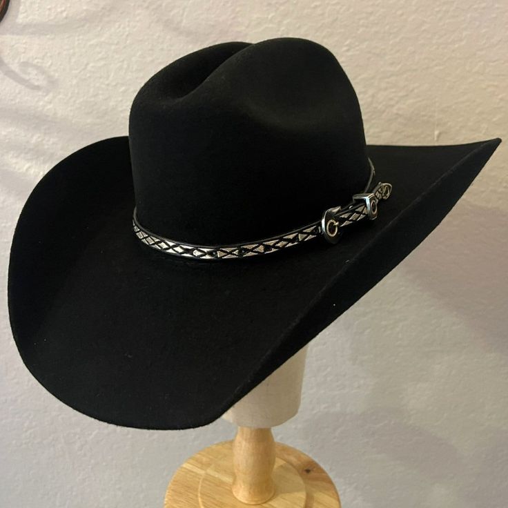 Toquilla Hilo de Plata Fino/ Silver thread Hat Headband