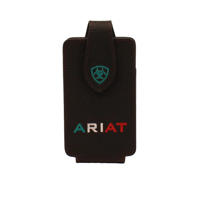 Ariat Mexican Logo Rowdy Brown Medium Cell Phone Case A06034282