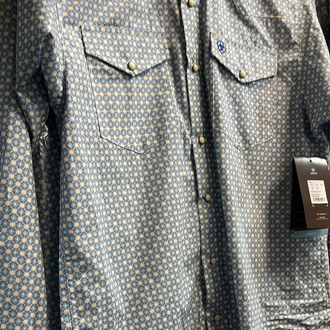 PARKS SNP LS SHIRT ARIAT MENS