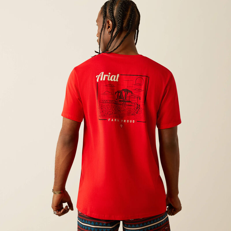 Men's Ariat Proud Farmers Short Sleeve T-Shirt