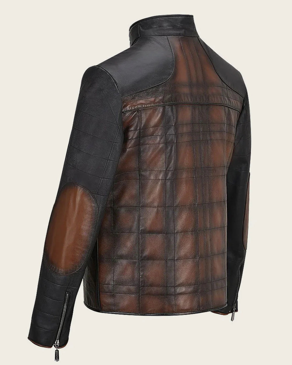 Cuadra Brown Hand-Shaded Jacket