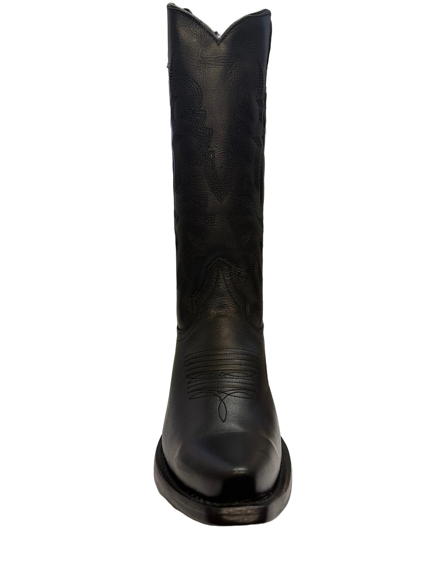 Tanner Mark Womens Boots Classic Black Classic Stitch Pattern