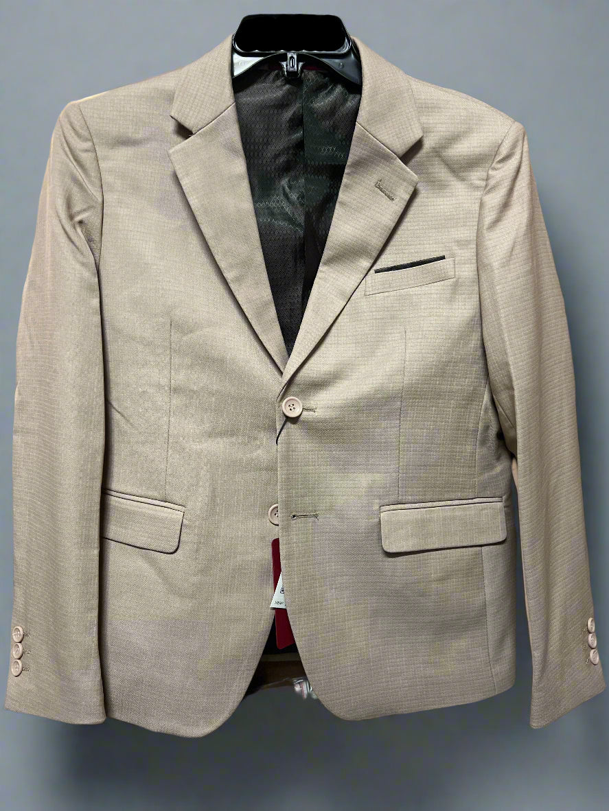 PLATINI Kid's Western Fashion Blazer Khaki