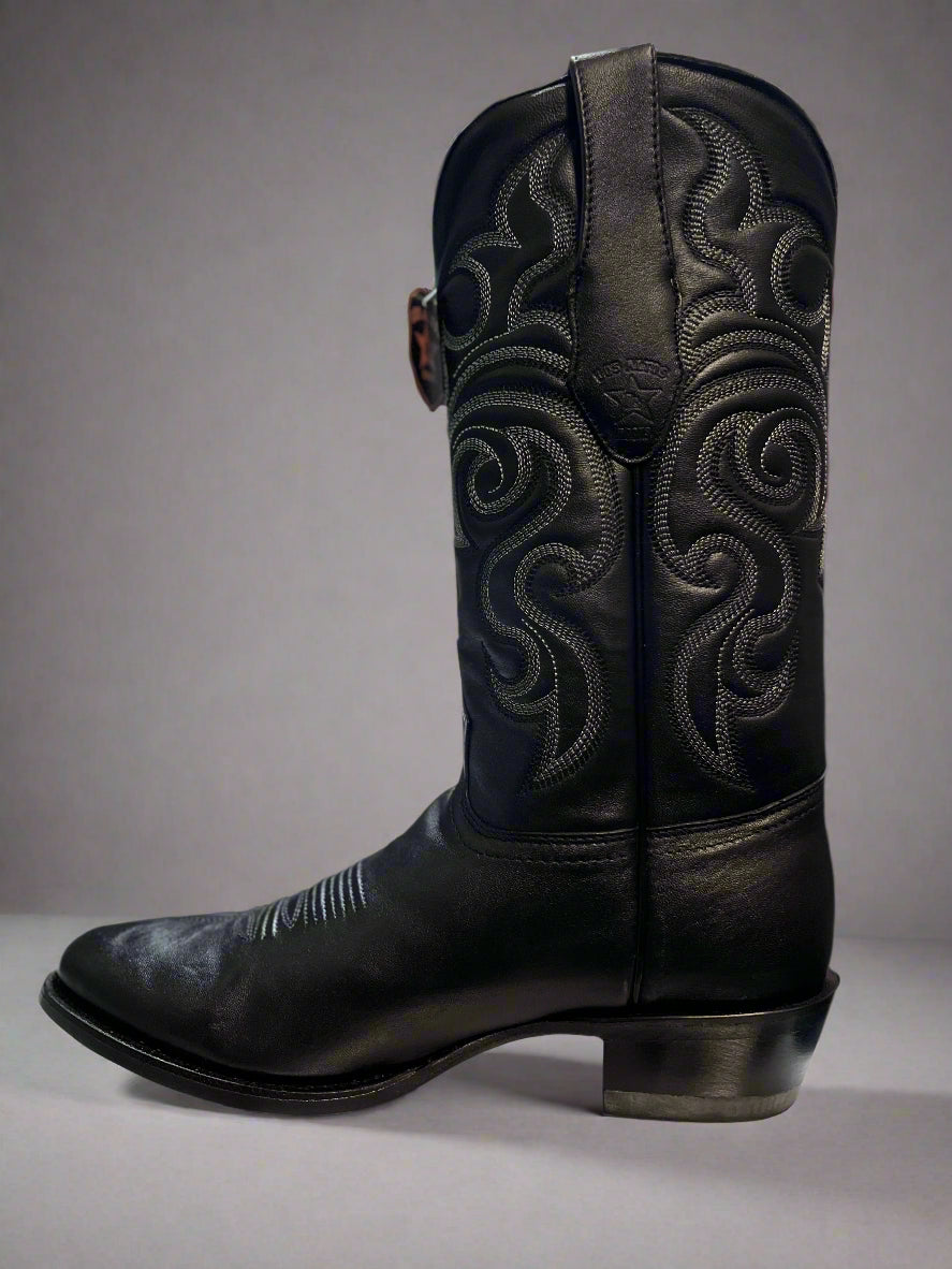LOS ALTOS Men's Round Toe Goat Boots