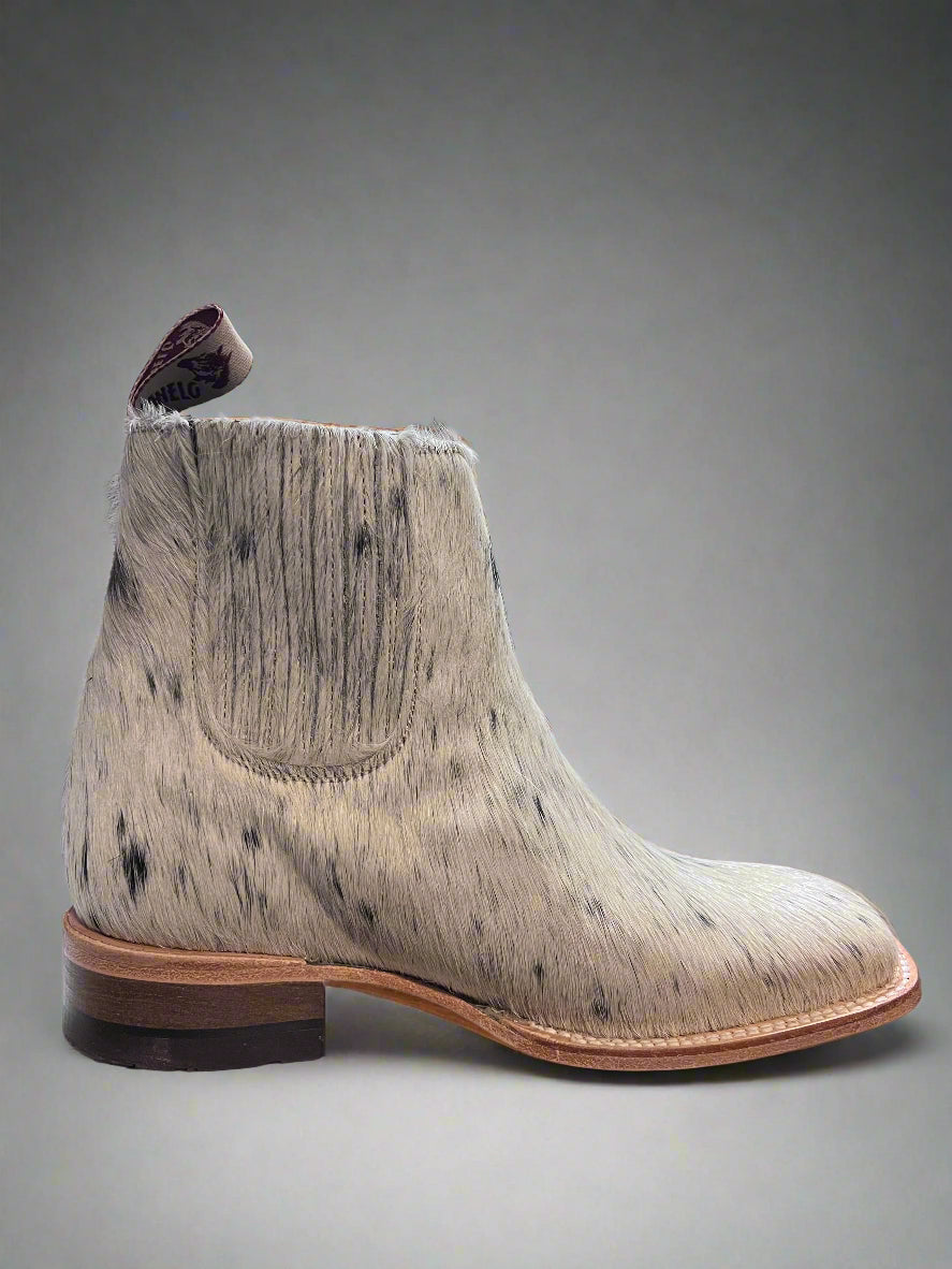 EL CANELO Men's Nogales Pelo de Vaca Botin