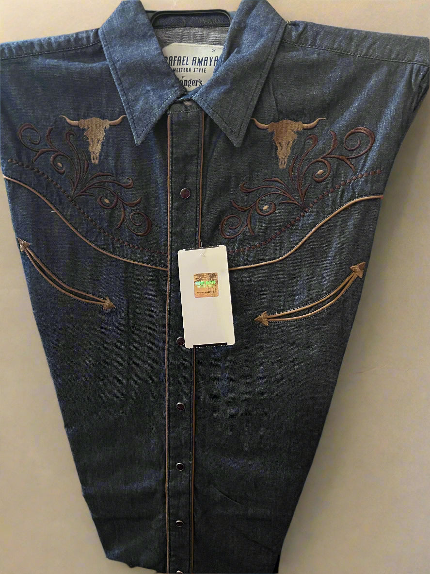 RANGERS Men's Rafael Amaya Collection Jean Long Sleeve Shirt