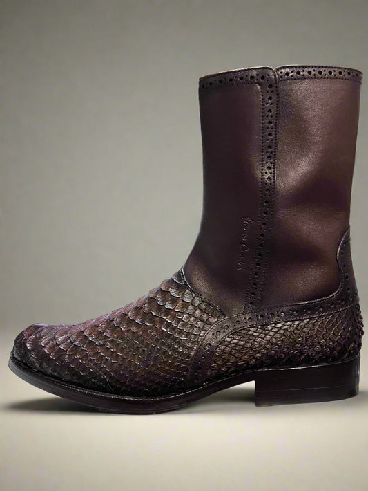 CUADRA Men's Franco Boot Python Almond