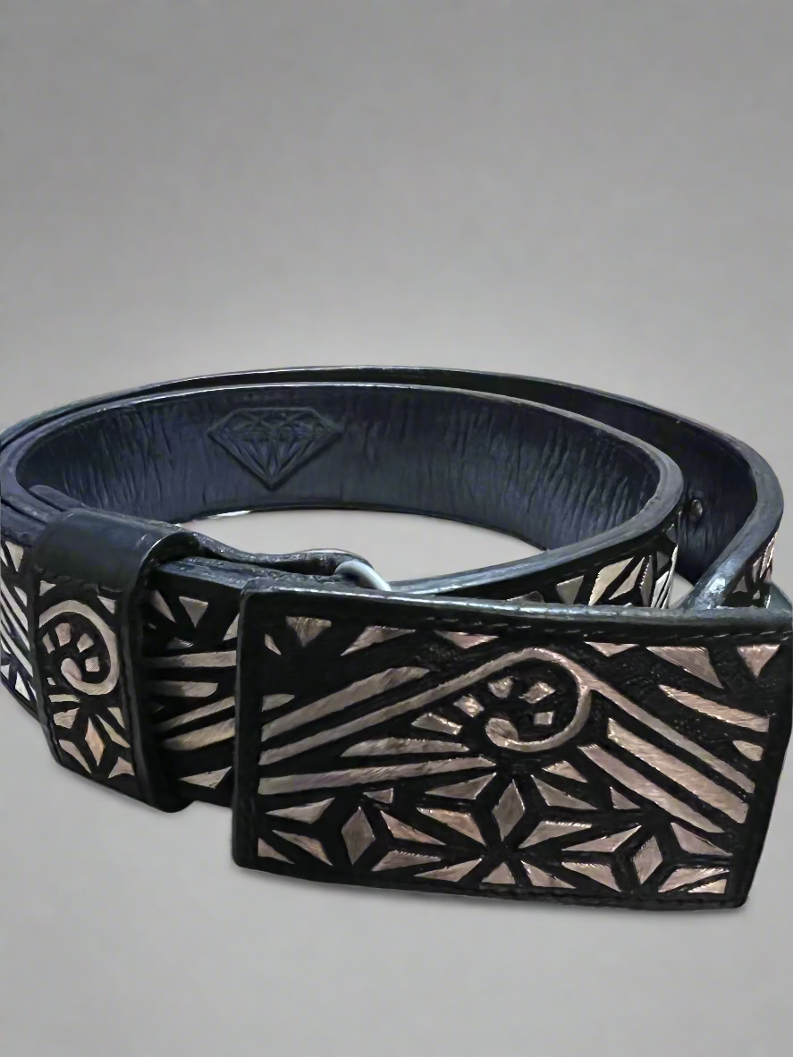 Men's Hilo de Plata Geo Design