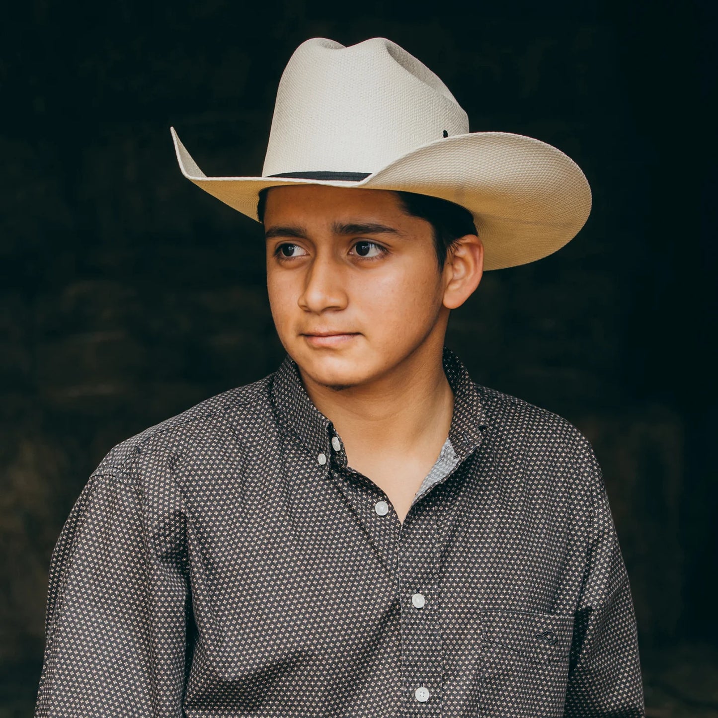R Resistol child Cowboy Hat Denison Jr elastic