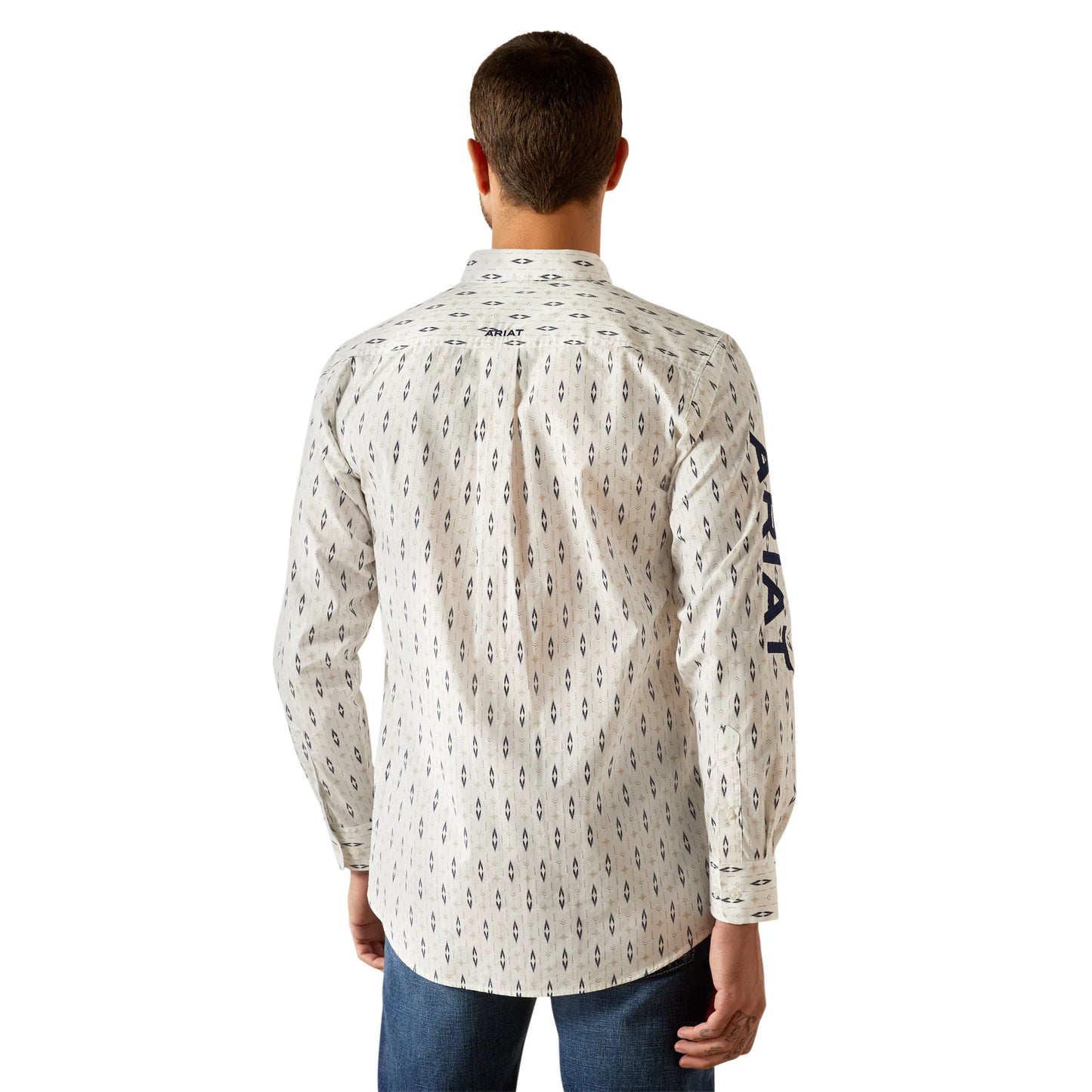 ARIAT Men's Team Perkins Fitted Long Sleeve Shirt