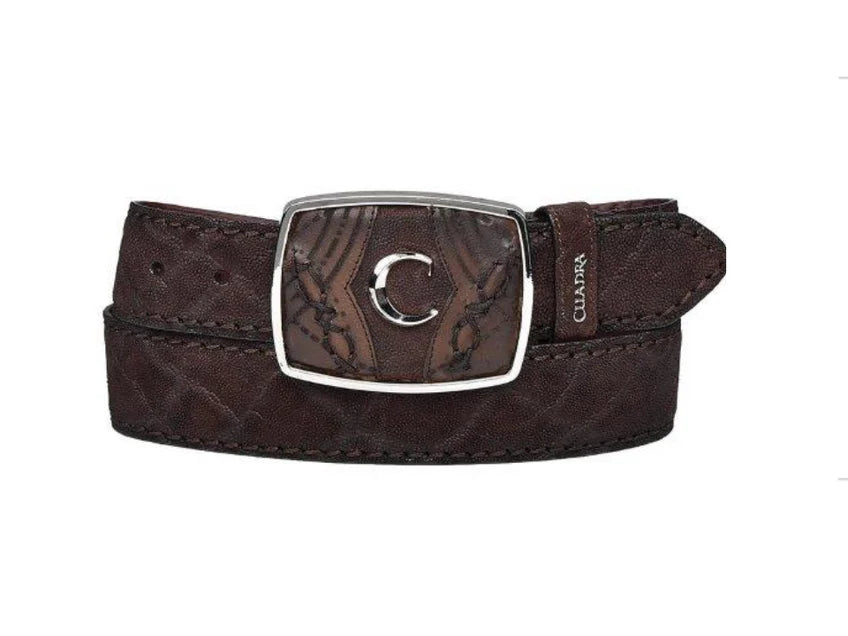 CUADRA Men's Brown Elephant Belt