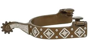 METALAB Diamond Floral Men's Spurs Level Two