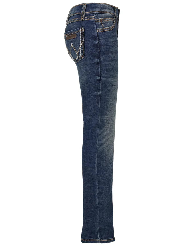 WRANGLER Girl's Retro Mae Mid Rise Bootcut Jean