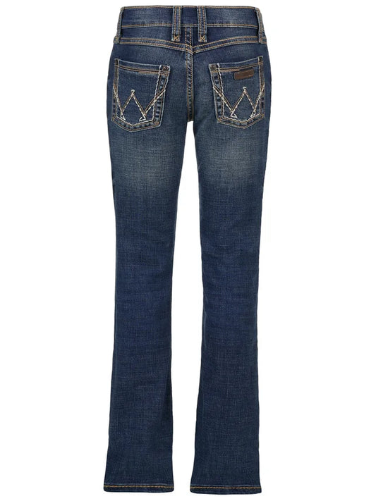 WRANGLER Girl's Retro Mae Mid Rise Bootcut Jean