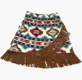 SHEA BABY Kid's Fringe Skirt