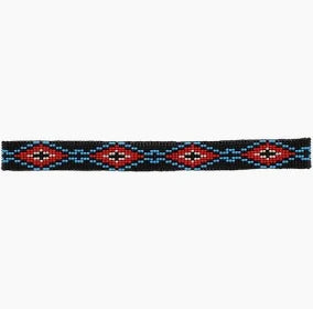TWISTER Beaded Hat Band