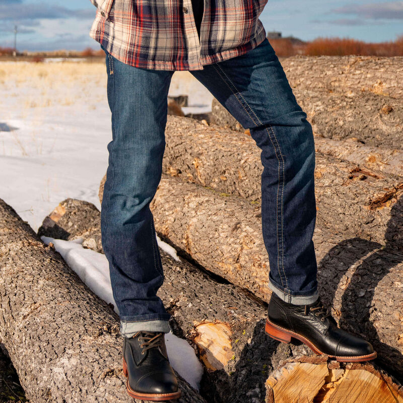 ARIAT MENS M7 ROCKER STRETCH NASSAU STRAIGHT LEG JEAN SUMMIT 10032321