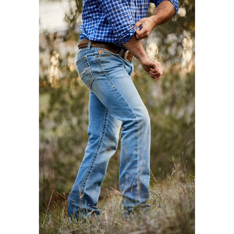 ARIAT MENS M7 SLIM STRETCH JULIAN STRAIGHT JEAN HARTWELL 10039614