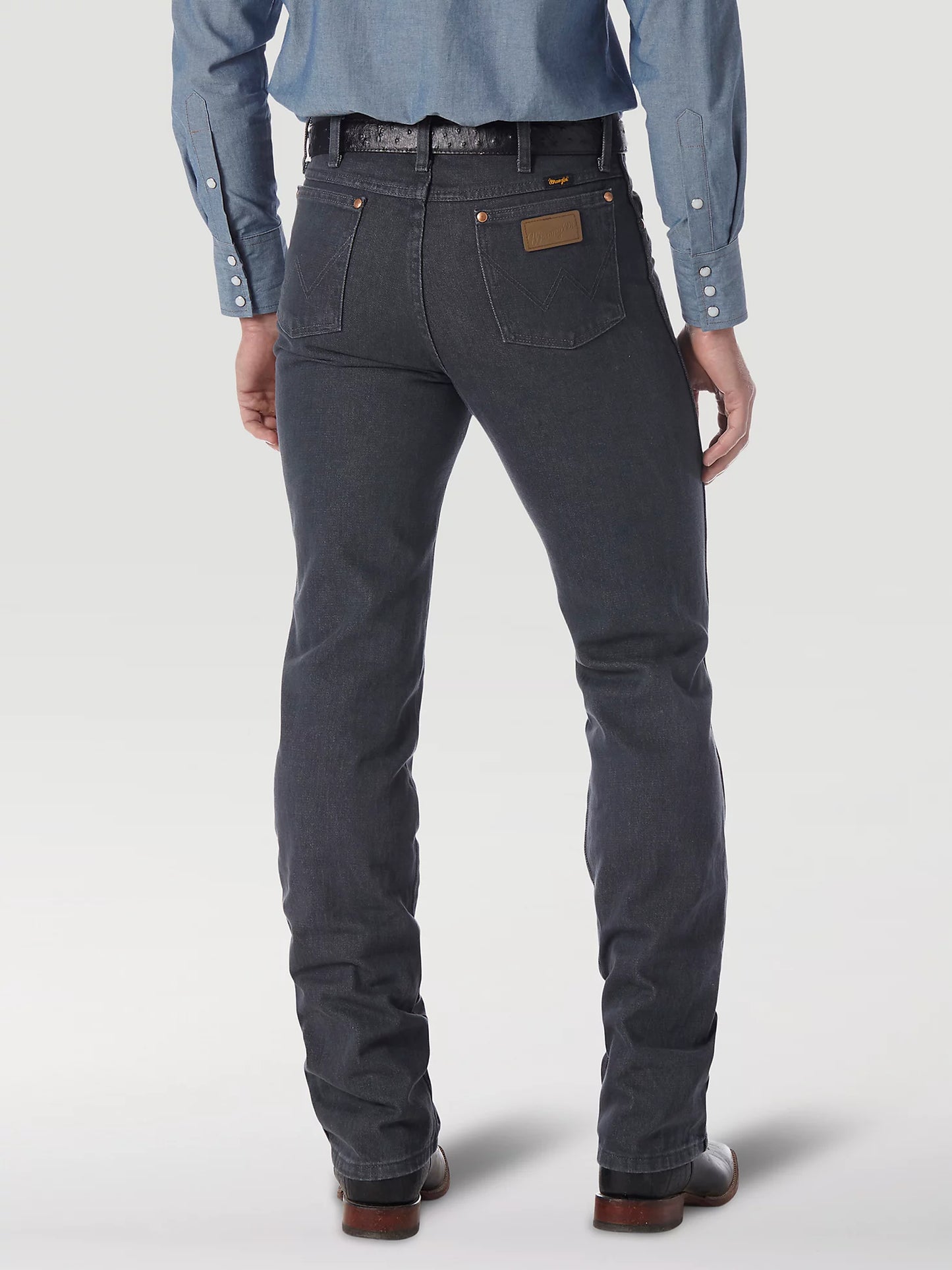 Wrangler® Cowboy Cut® Slim Fit Jean IN CHARCOAL GRAY