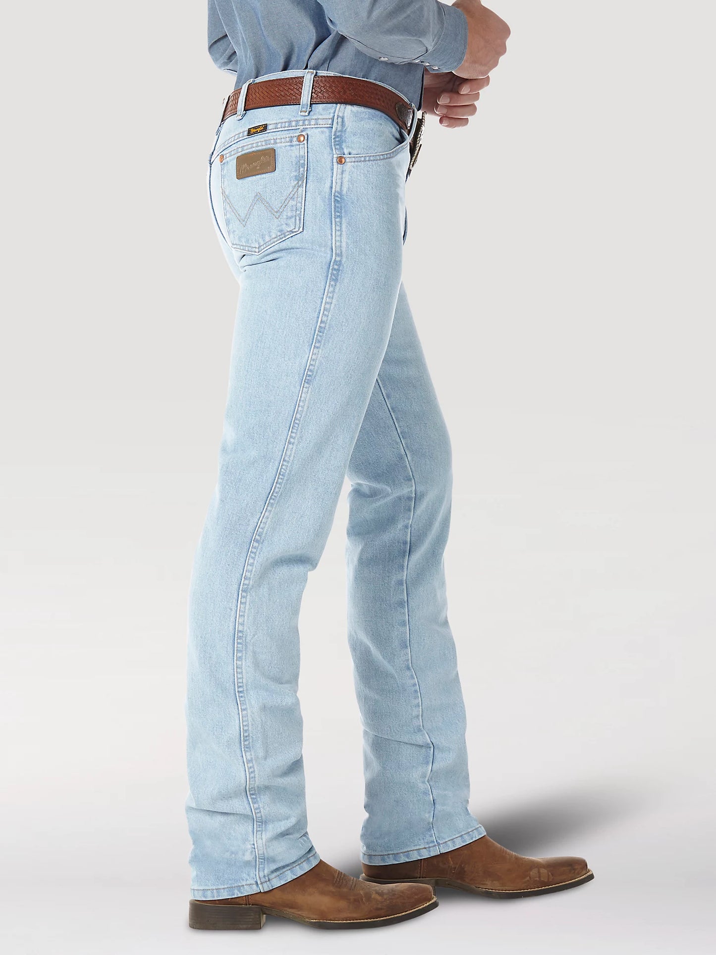 Wrangler® Cowboy Cut® Slim Fit Jean IN BLEACH