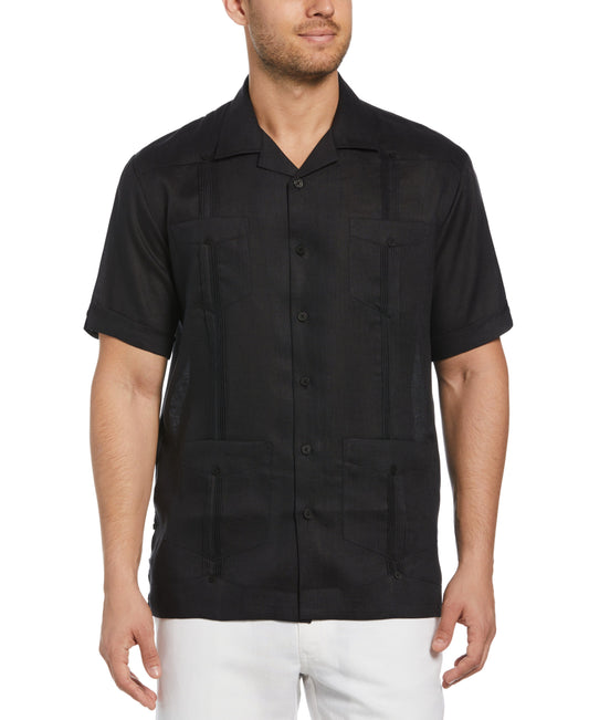 MENS  Classic Guayabera Shirt  Short sleeve
